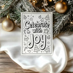 Christmas Green Check Letter to Santa Kit inc Personalised Forever Print - Larosier Prints