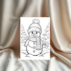 Christmas Snowman Letter to Santa Kit inc Personalised Forever Print - Larosier Prints