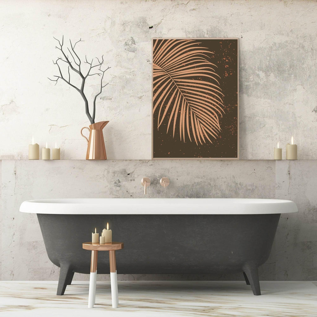 Autumnal Leaf Print | Botanical Wall Art - Larosier Prints