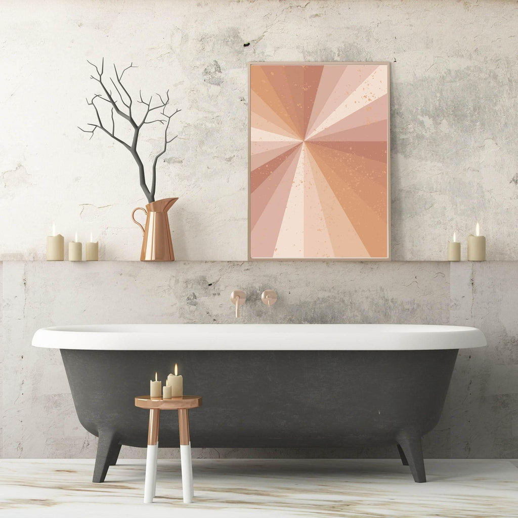 Autumnal Zoom Print | Abstract Wall Art - Larosier Prints
