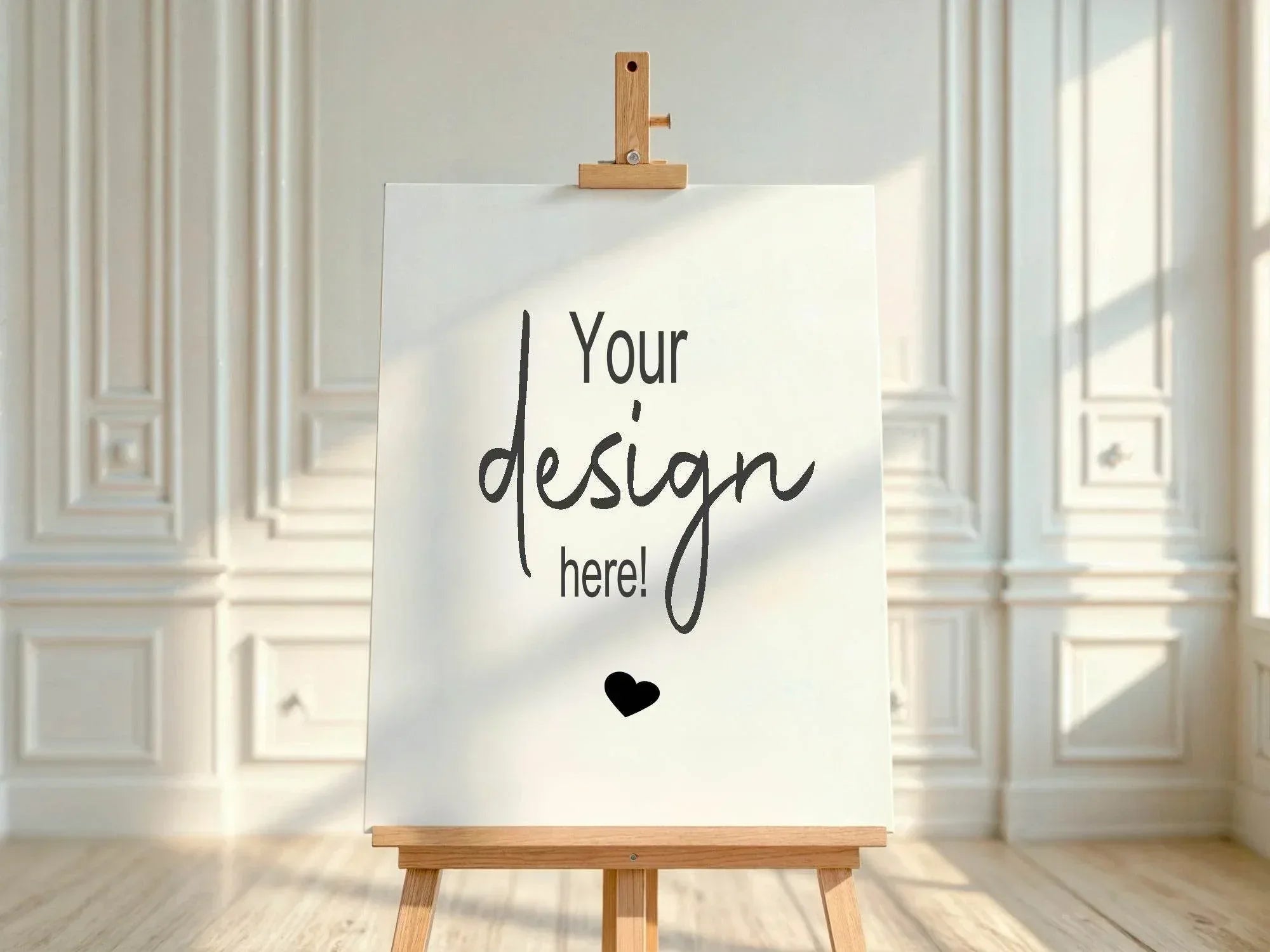 Minimalist Custom Bespoke Wedding Party Sign - Larosier Prints