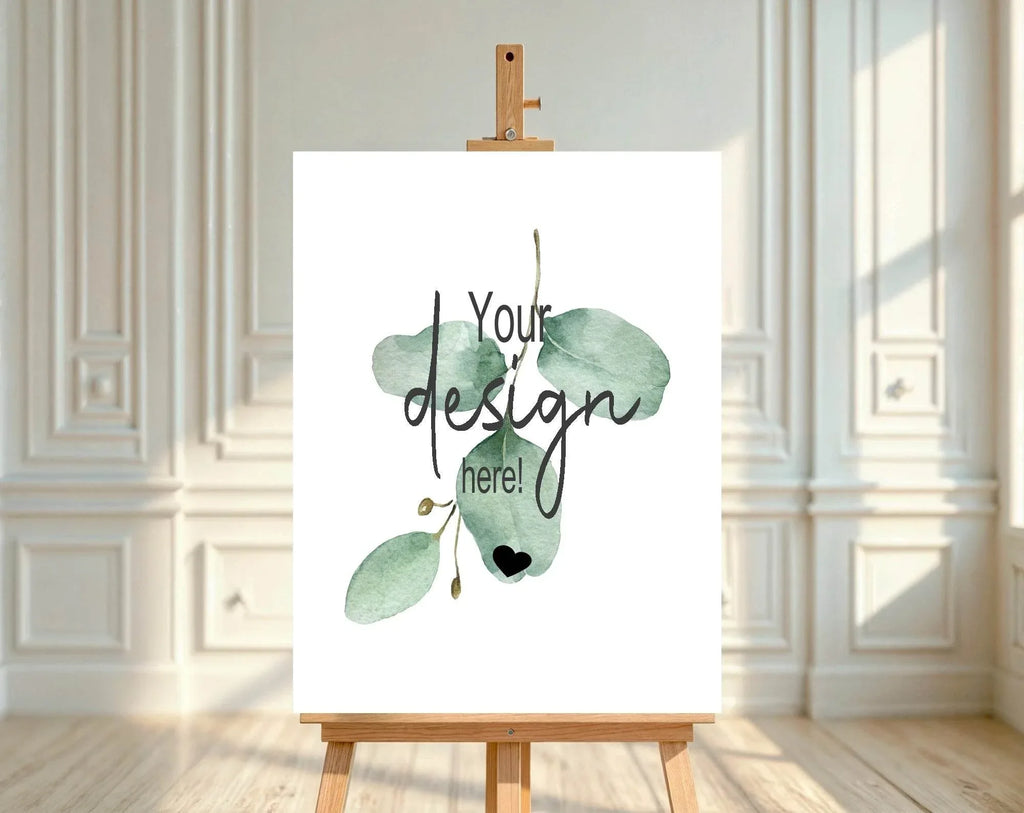 Eucalyptus Custom Bespoke Party Sign - Larosier Prints