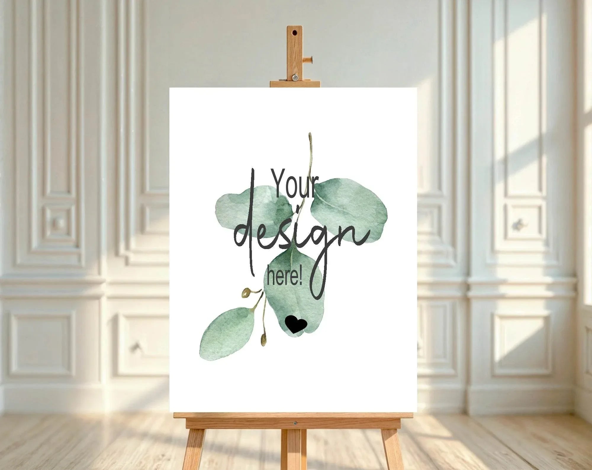 Eucalyptus Custom Bespoke Party Sign - Larosier Prints
