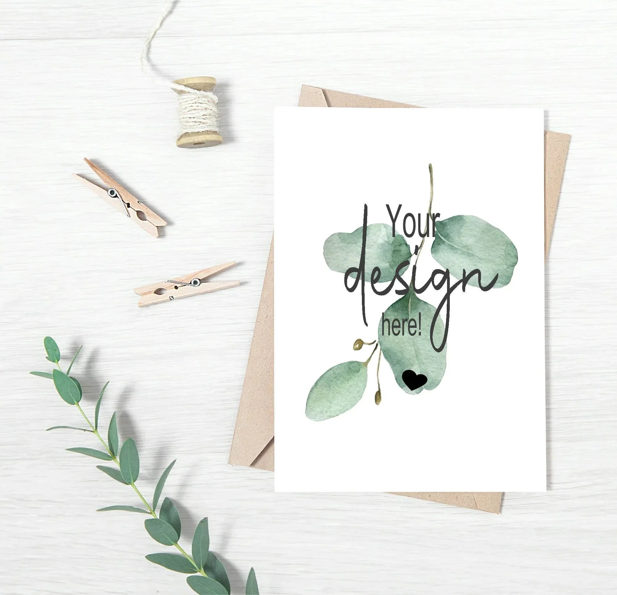 Eucalyptus Custom Bespoke Party Sign - Larosier Prints