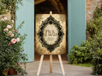 Lace Oval Wedding In Loving Memory Sign