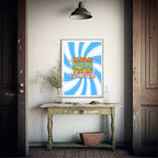 Vintage Bloom Where You're Planted Print | Colourful Wall Art - Larosier Prints