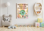 Have I Done Good In The World Today Print | Colourful Wall Art - Larosier Prints