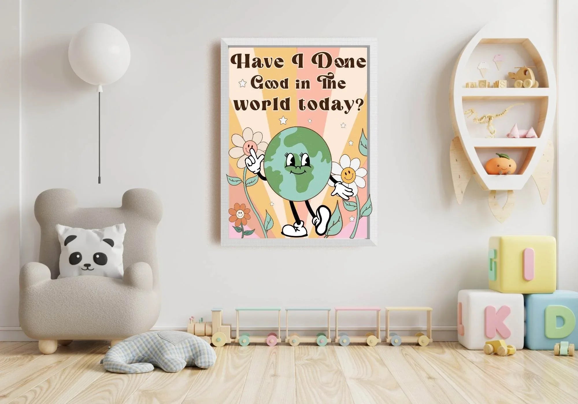 Have I Done Good In The World Today Print | Colourful Wall Art - Larosier Prints