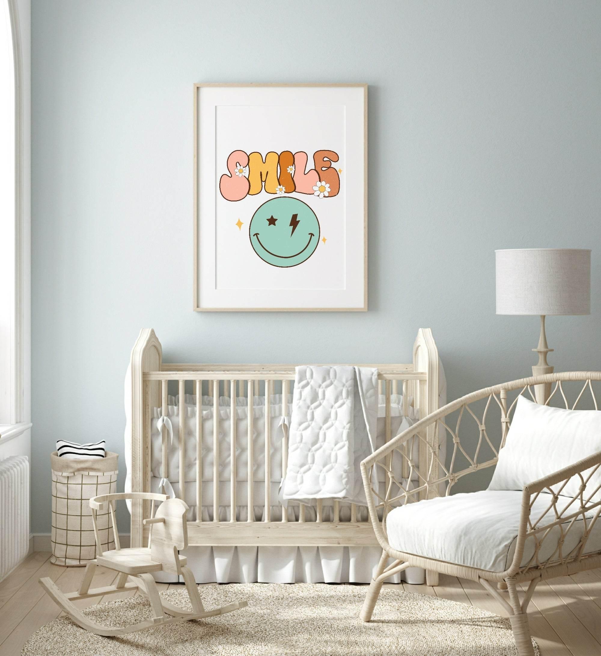 Smile Emoji Print | Colourful Wall Art - Larosier Prints