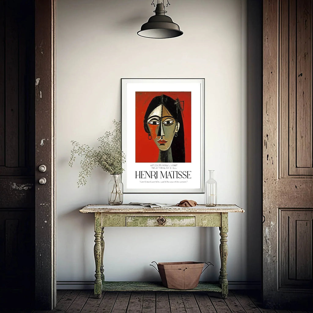The Soul Of A Person Print | Henri Matisse Inspired Wall Art - Larosier Prints