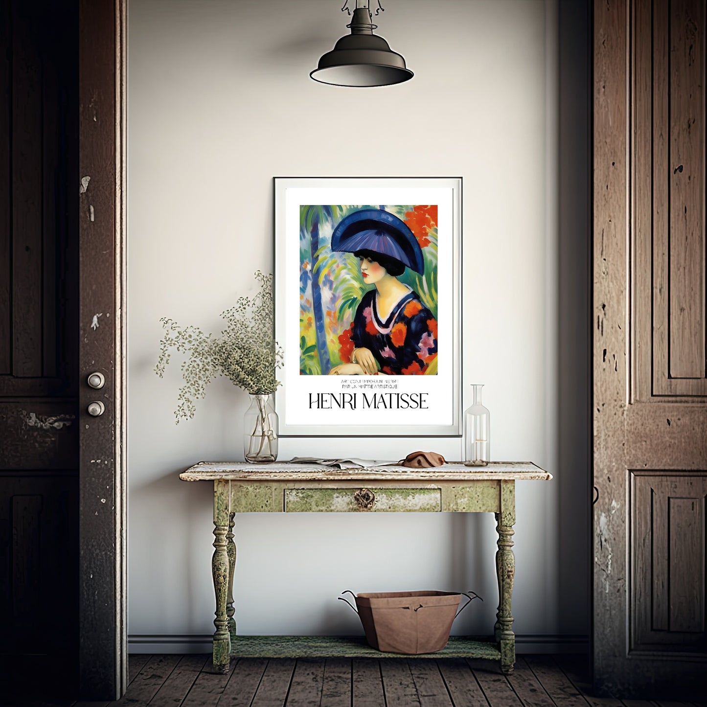 Classic Lady Print | Henri Matisse Inspired Wall Art