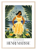The Yellow Dress Print | Henri Matisse Inspired Wall Art - Larosier Prints
