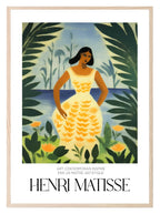 The Yellow Dress Print | Henri Matisse Inspired Wall Art - Larosier Prints