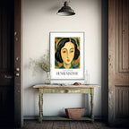 The Brunette Print | Henri Matisse Inspired Wall Art - Larosier Prints