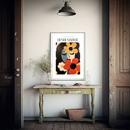 The Flower Lady Print | Henri Matisse Inspired Wall Art