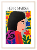 Flower Girl Print | Henri Matisse Inspired Wall Art - Larosier Prints