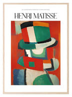 Contemporary Abstract Print | Henri Matisse Inspired Wall Art - Larosier Prints