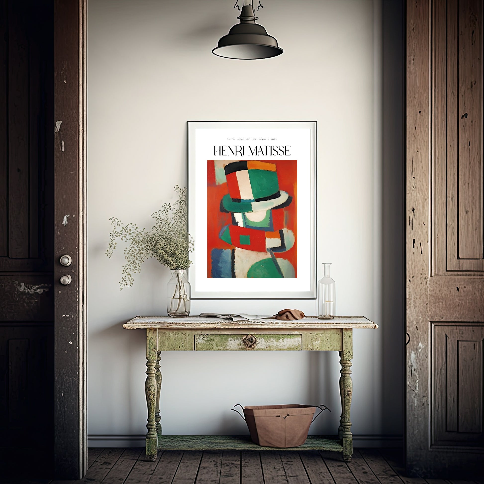 Contemporary Abstract Print | Henri Matisse Inspired Wall Art