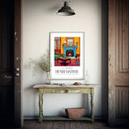 Fireplace Print | Henri Matisse Inspired Wall Art - Larosier Prints