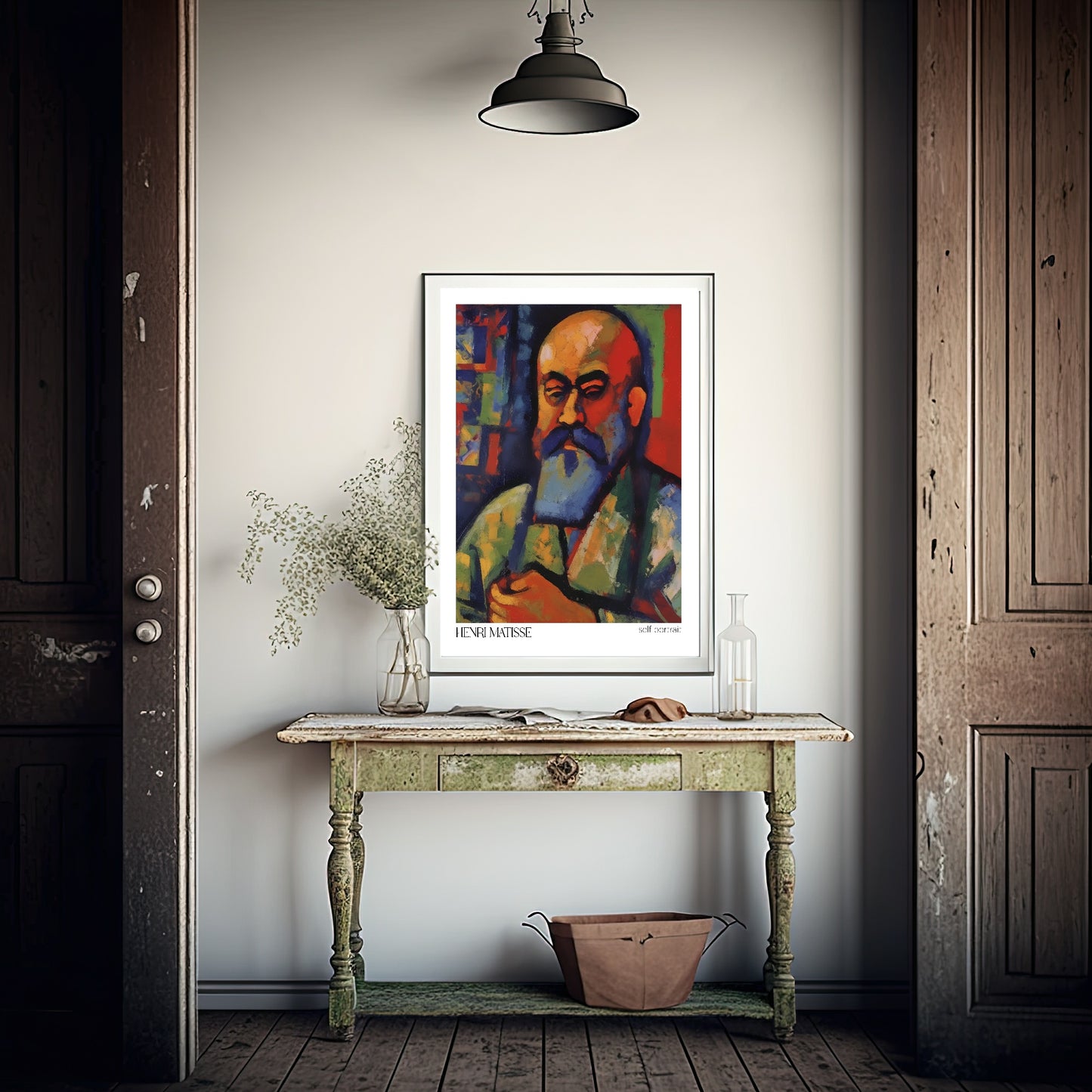 Self Portrait Print | Henri Matisse Inspired Wall Art