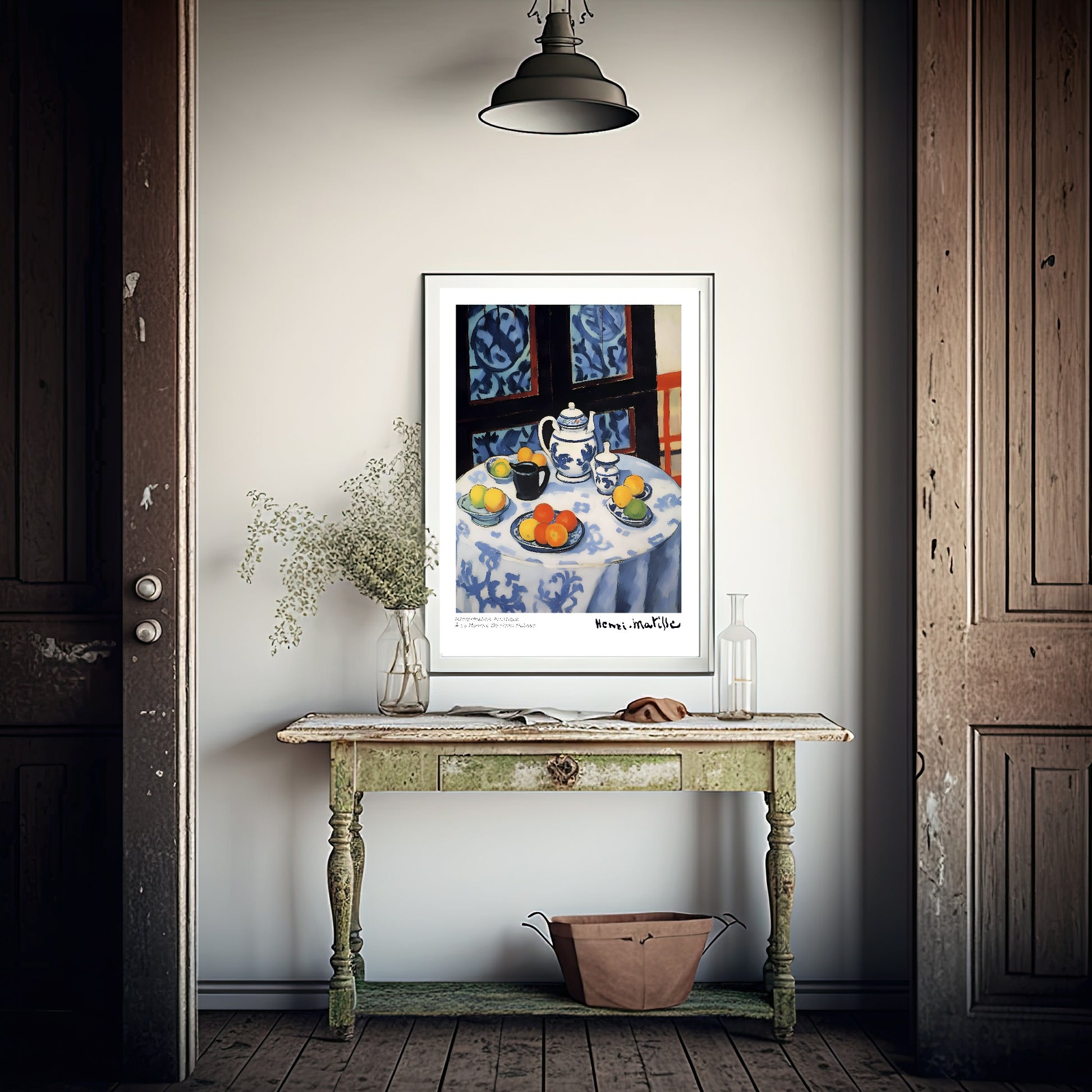 Afternoon Tea Print | Henri Matisse Inspired Wall Art