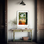 Arch With A View Print | Henri Matisse Inspired Wall Art - Larosier Prints