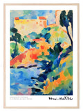 Abstract View Print | Henri Matisse Inspired Wall Art - Larosier Prints