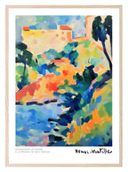 Abstract View Print | Henri Matisse Inspired Wall Art - Larosier Prints