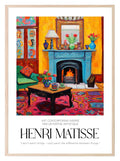 Fireplace Print | Henri Matisse Inspired Wall Art - Larosier Prints
