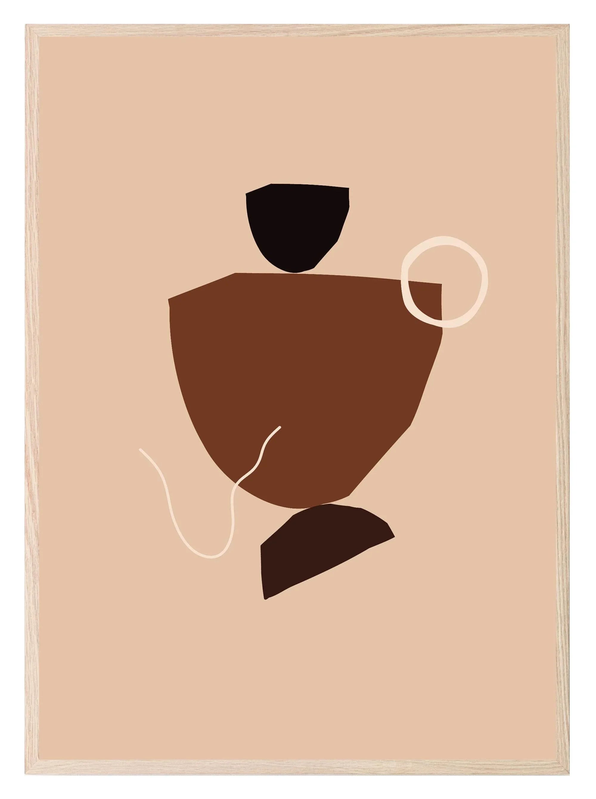 Abstract Print Collection | Warm & Cosy | Modern Wall Art - Larosier Prints
