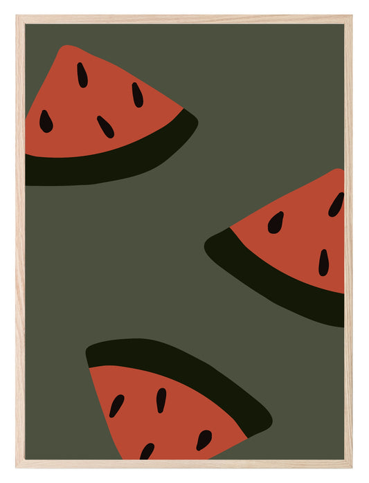 Watermelon Print | Abstract Wall Art