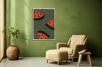 Watermelon Print | Abstract Wall Art - Larosier Prints