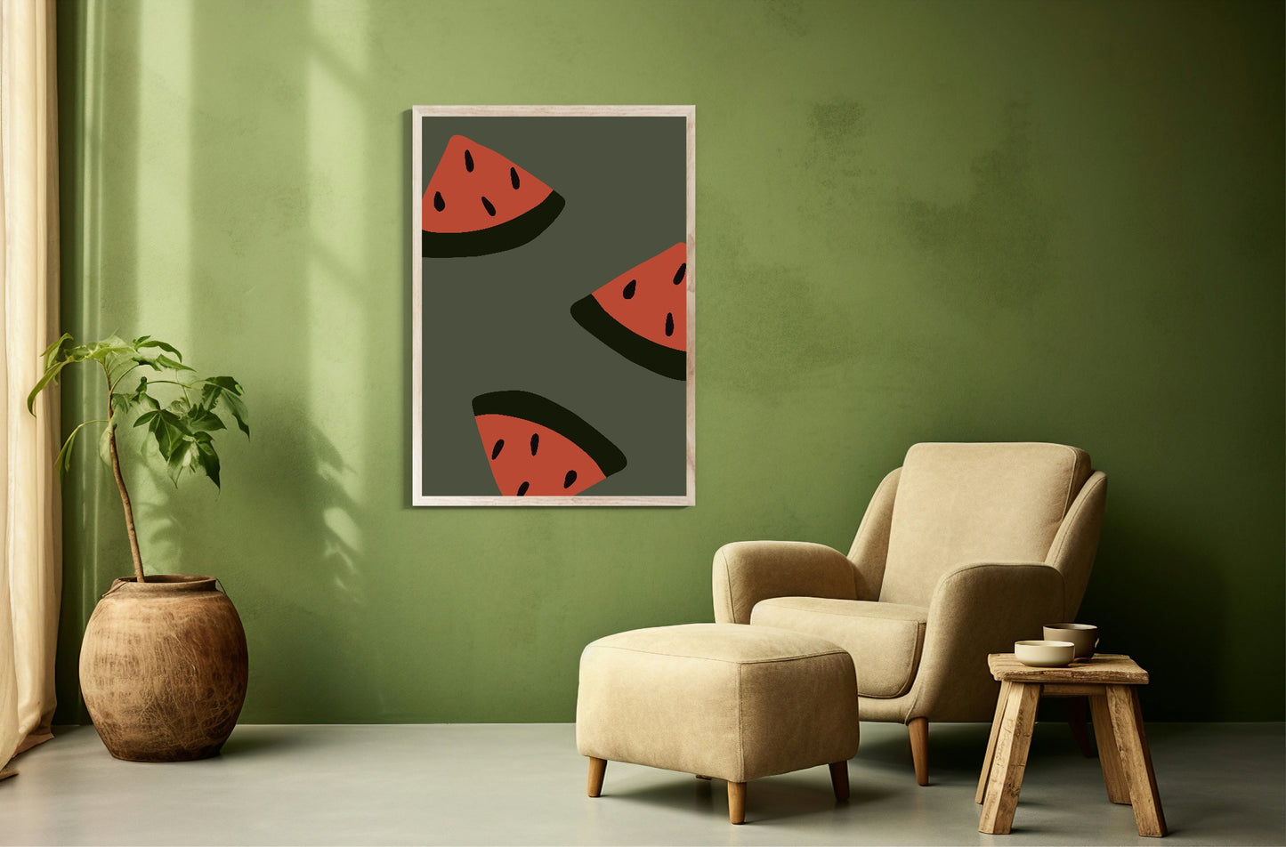 Watermelon Print | Abstract Wall Art