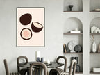 Coconut Print | Abstract Wall Art - Larosier Prints