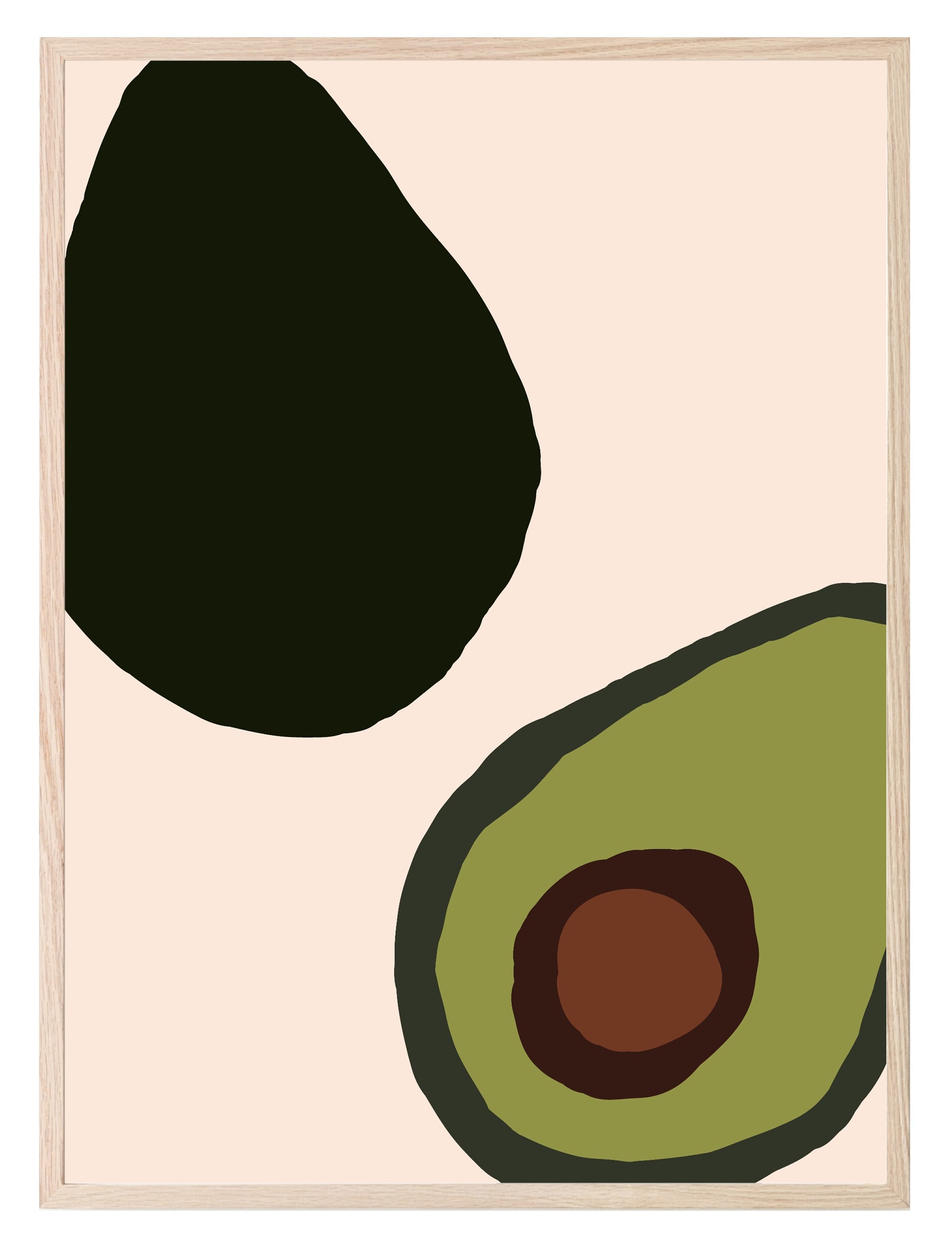 Avocado Print | Abstract Wall Art