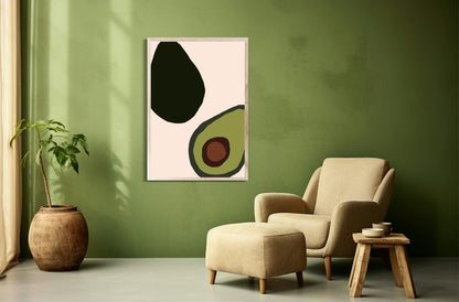 Avocado Print | Abstract Wall Art