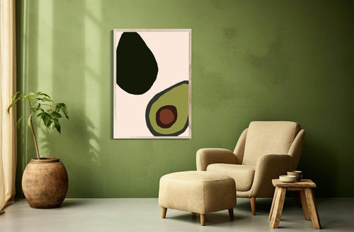 Avocado Print | Abstract Wall Art - Larosier Prints