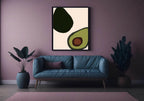 Avocado Print | Abstract Wall Art - Larosier Prints