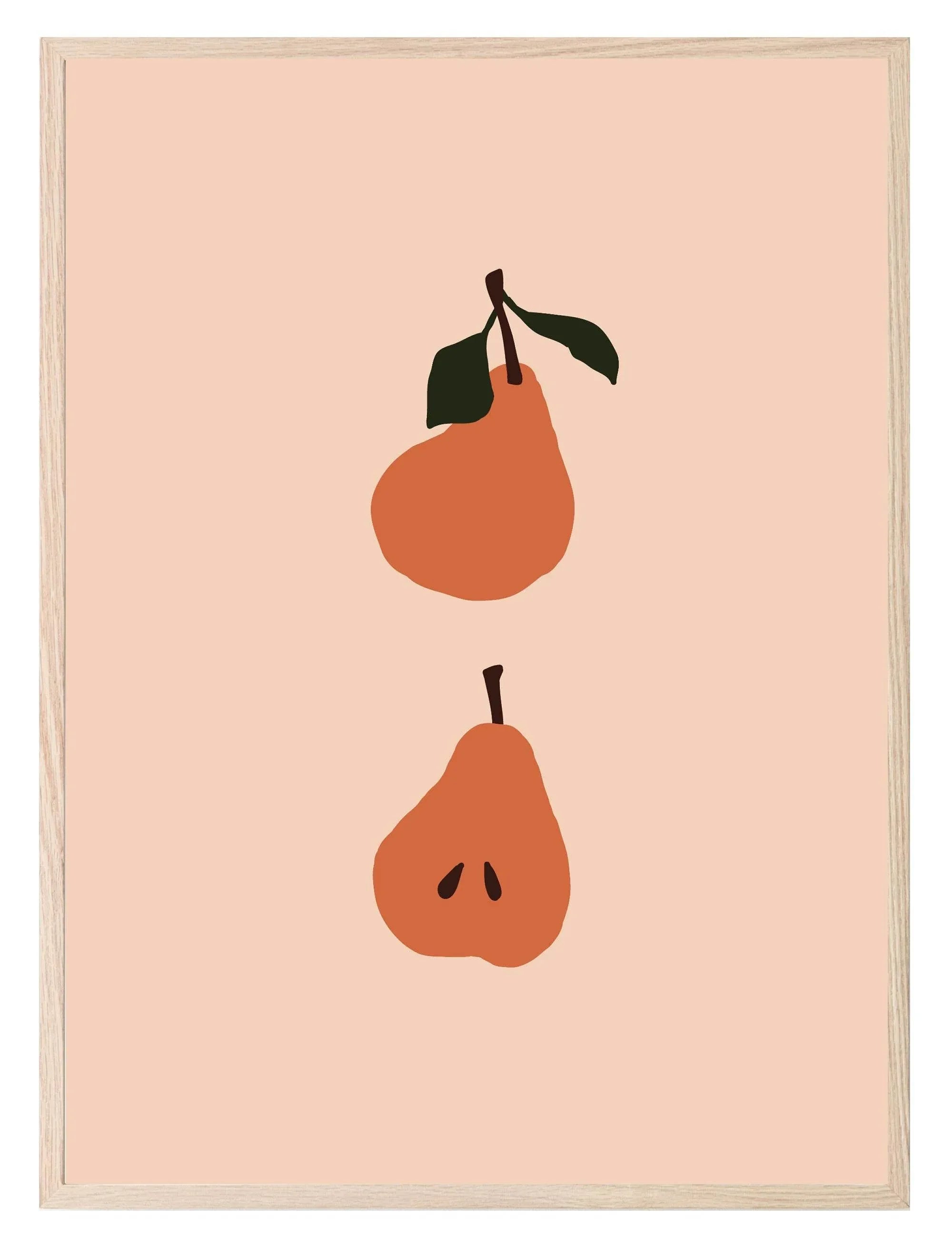 Pear Print | Abstract Wall Art - Larosier Prints