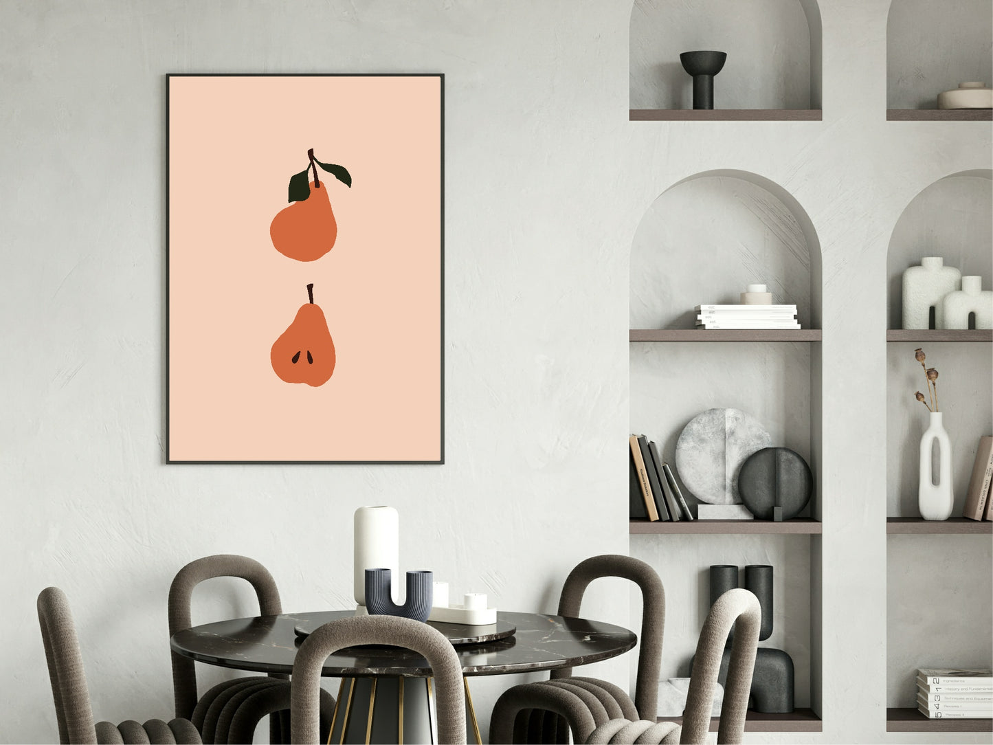 Pear Print | Abstract Wall Art