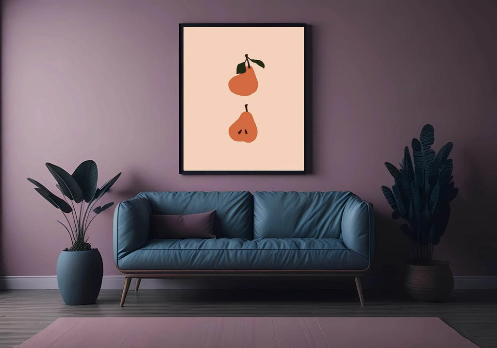 Pear Print | Abstract Wall Art - Larosier Prints