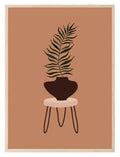 Abstract Plant Print | Botanical Wall Art - Larosier Prints