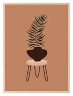 Abstract Plant Print | Botanical Wall Art - Larosier Prints