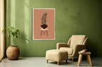 Abstract Plant Print | Botanical Wall Art - Larosier Prints