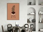Abstract Plant Print | Botanical Wall Art - Larosier Prints