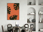 Abstract Leaf Print | Botanical Wall Art - Larosier Prints