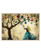 Alice In Teapot Land Print | Whimsical Wall Art - Larosier Prints