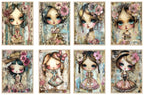 Whimsical Girl Print Collection | Kids Wall Art - Larosier Prints