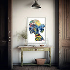 Floral Silhouette Collection | Botanical Wall Art - Larosier Prints