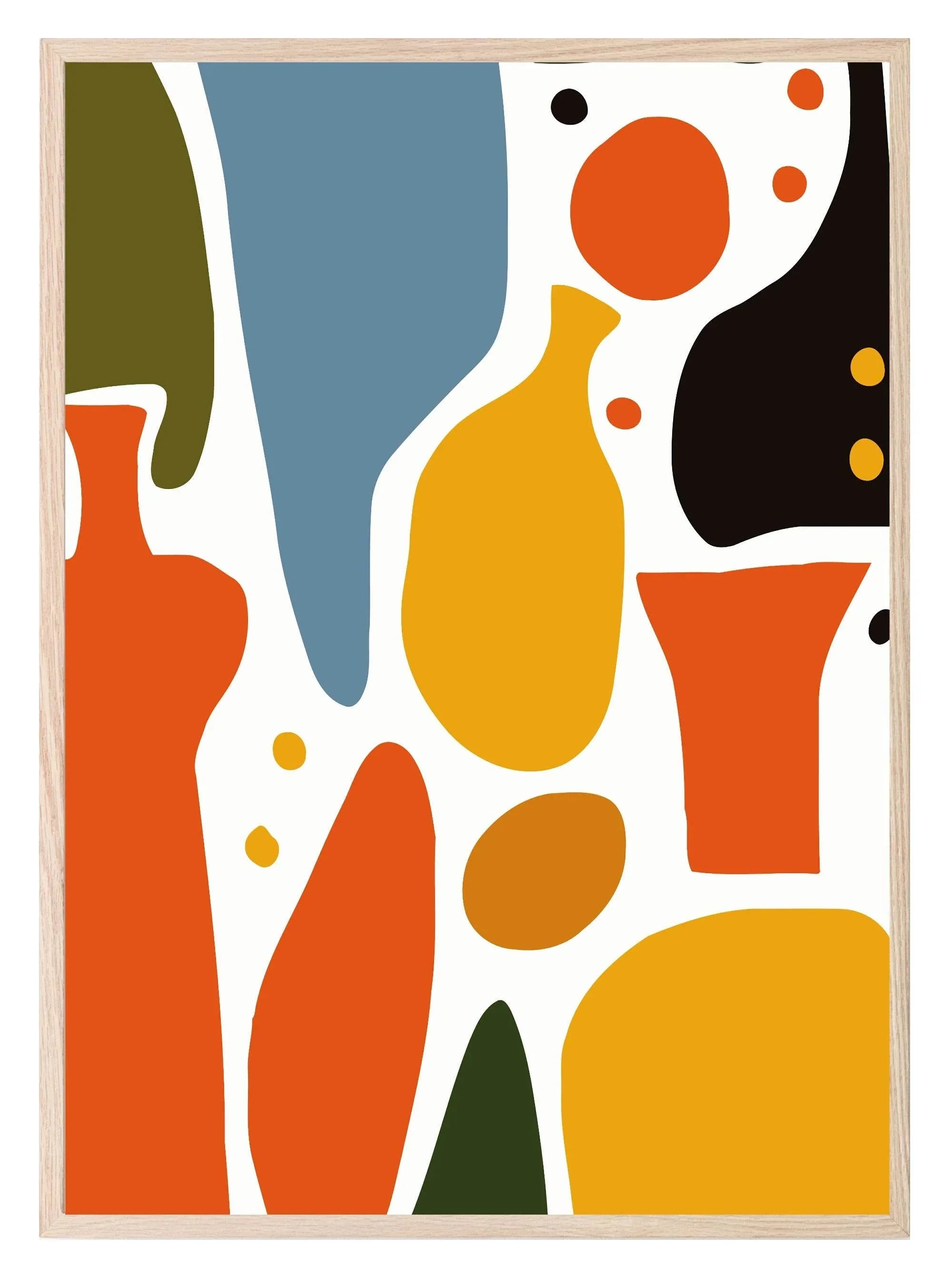 Bright Modern Print Collection | Abstract Wall Art - Larosier Prints